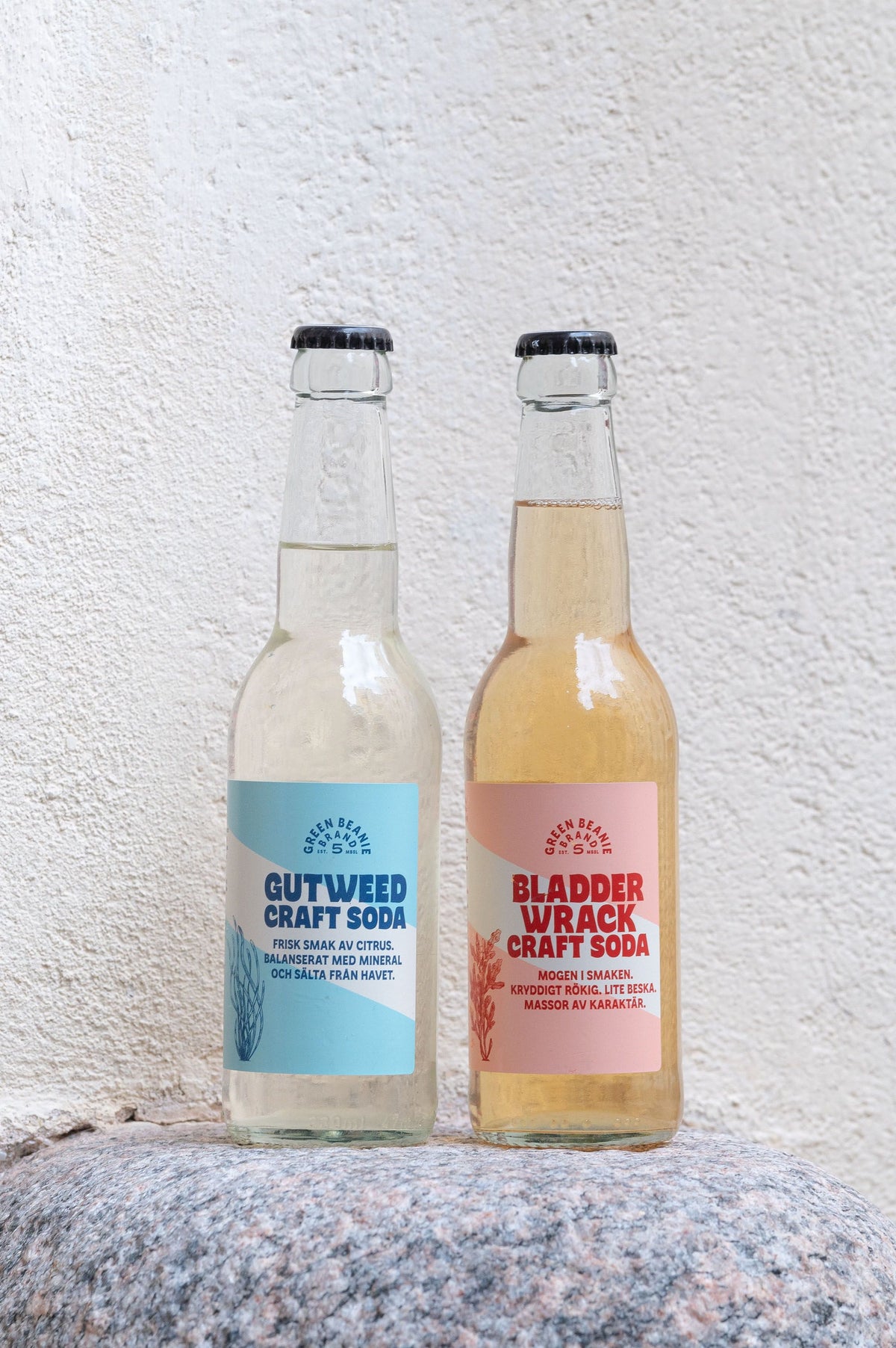 Green Beanie algae craft soda by Under Ytan