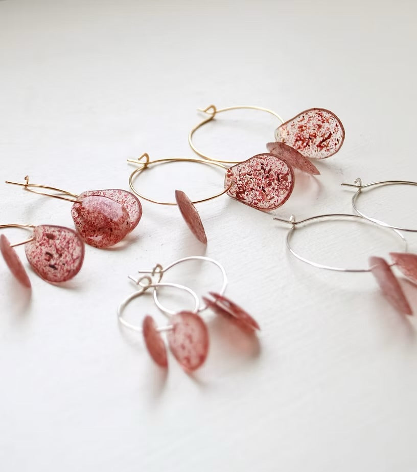 Seaweed Bead Earrings