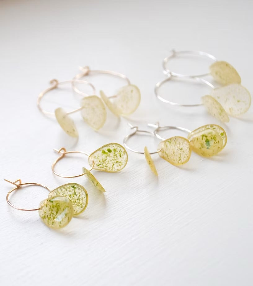 Seaweed Bead Earrings