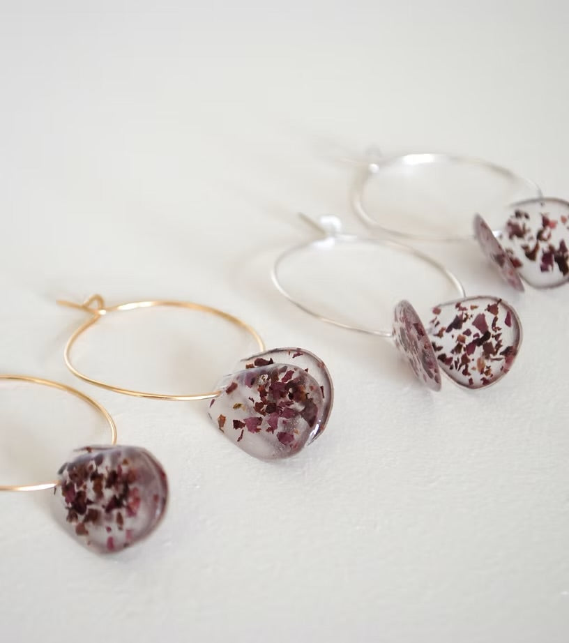 Seaweed Bead Earrings