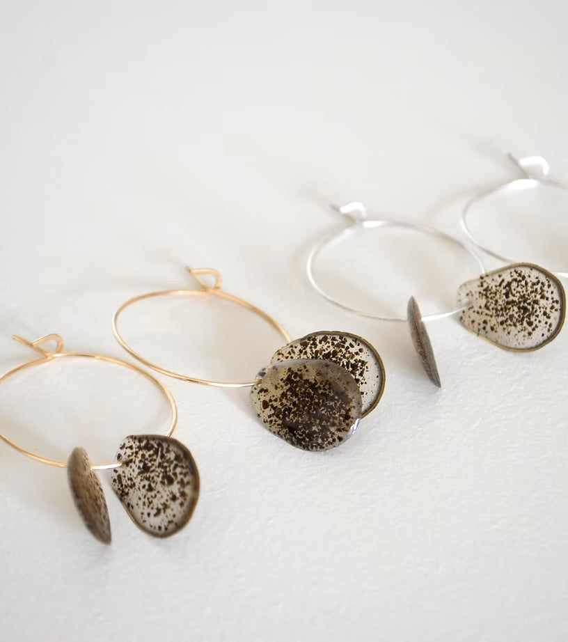 Seaweed Bead Earrings