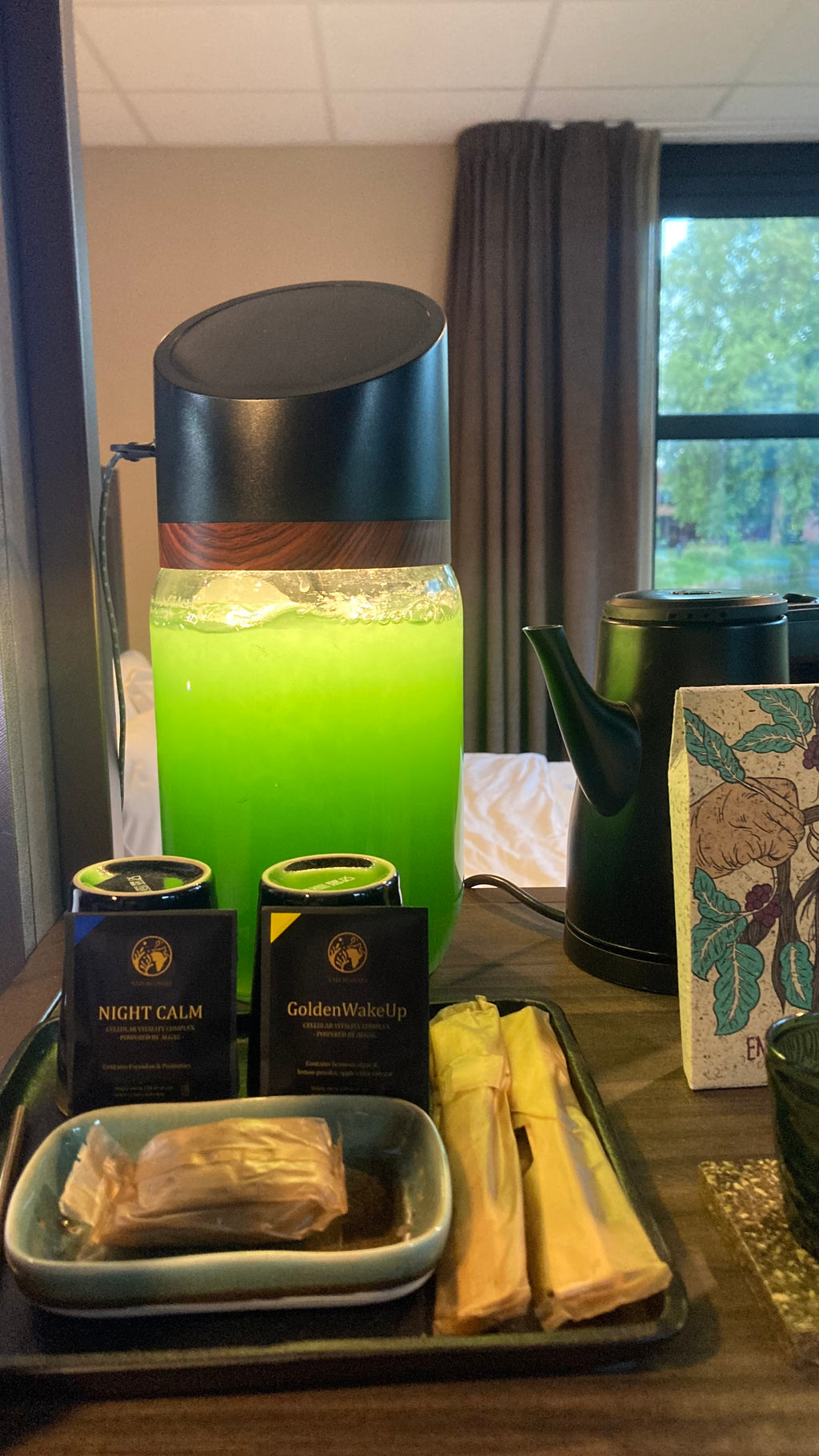 Spirulina Lamp
